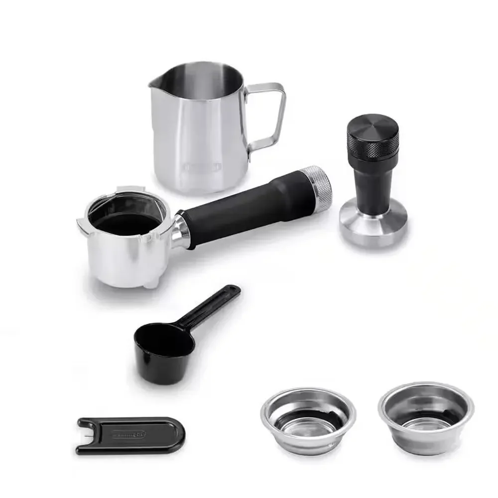 DeLonghi Dedica Duo Compact Espresso Machine Cold Brew, Frother, Stainless Steel
